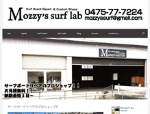 Tablet Screenshot of mozzys-surf.com